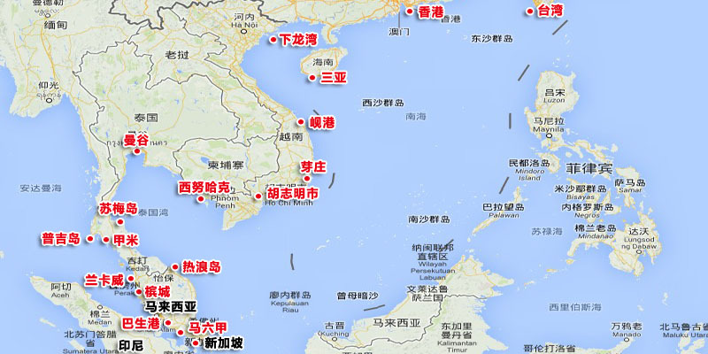 东南亚旅游线路